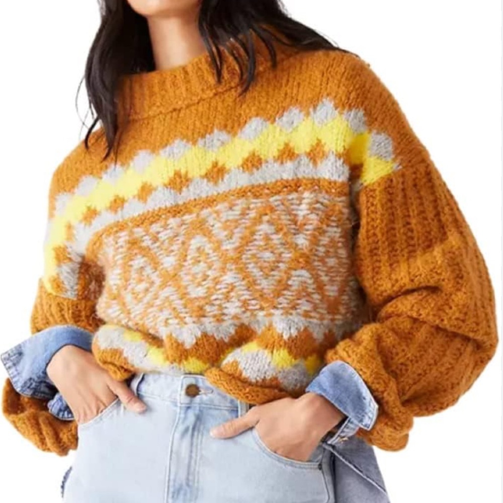 Free People Alpine Pullover Sweater